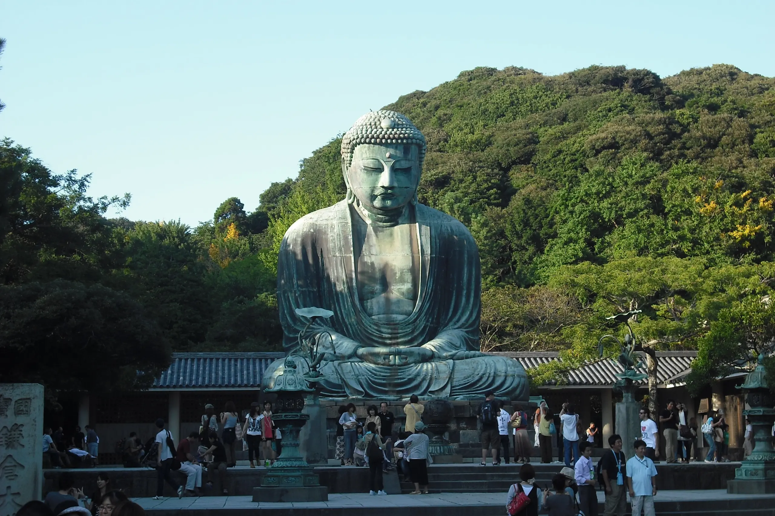 Daibutsu - Haushohe Statue des Buddha in Kamakura, Japan